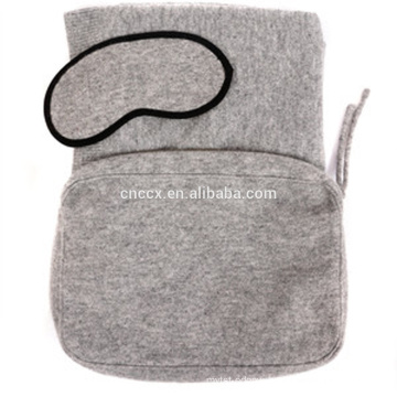 PK18ST003 comfort travel set with throw and eye mask